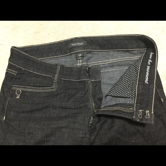 White House Black Market charcoal denim jeans - Picture 5 of 7